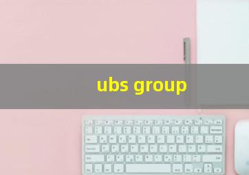 ubs group